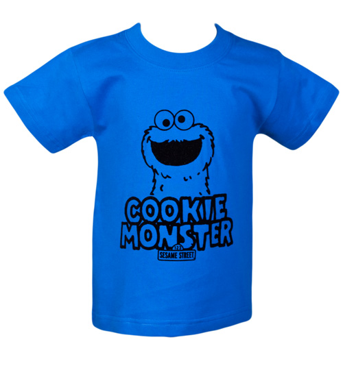 Kids Cookie Monster Sesame Street T-Shirt from
