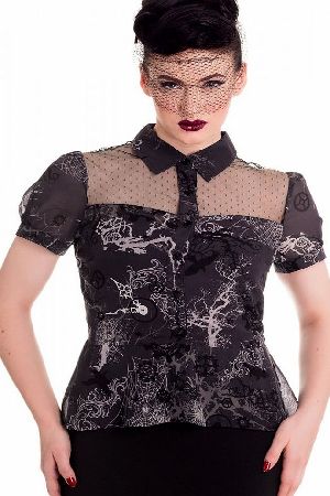 Spin Doctor Altaira Blouse - Size: L 6432