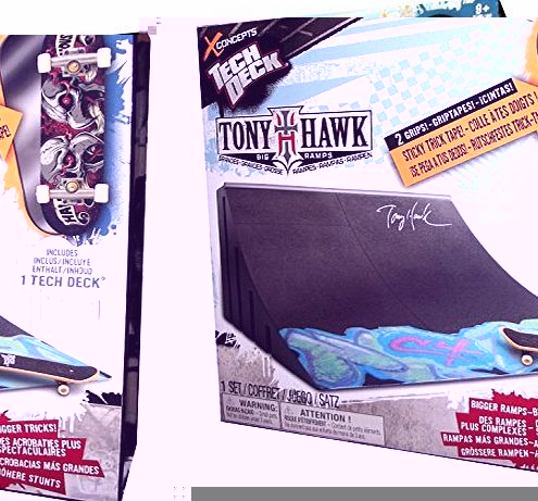 Tech Deck Tony Hawk Big Ramps Quarter Ramp Spin Master Fingerboard Skateboard