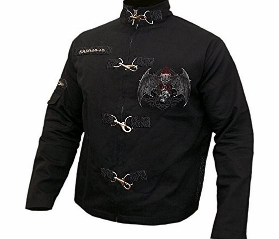 Spiral - Men - DEMON TRIBE - Orient Goth Jacket Black - Large