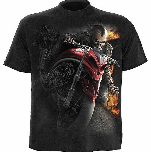 Spiral - Men - SPEED DEMON - T-Shirt Black - Medium