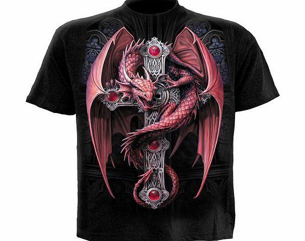 Spiral Anne Stokes Gothic Guardian T-shirt Adult