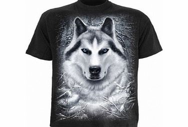 Spiral White Wolf T-Shirt Medium