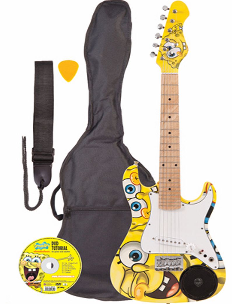 Spongebob Squarepants 3/4 Electric Guitar Set