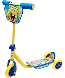 Spongebob SquarePants 3 Wheel Childrens Scooter