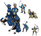 Sport and Playbase BLUE KNIGHTS - 6 beautifully detailed pieces (9cm H)