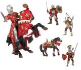 Sport and Playbase RED KNIGHTS - 6 beautifully detailed pieces (9cm H)