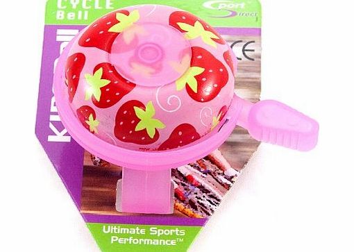 Sport Direct 2X Sport DirectTM Bicycle child Kids Pink Bell