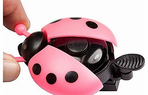 M Bicycle Bike Childs Girls Flying Ladybird Bell Pink