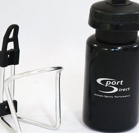 Sport Direct M SBT993K 600ml Bottle and Cage - Black