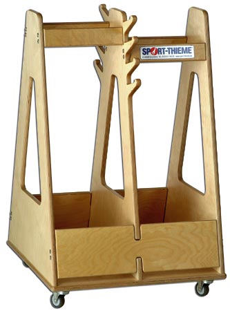 Sport-Thieme  Trolley for Transporting Bars and Hoops