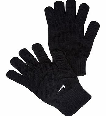Nike Knitted Gloves - Black/White 317003-010