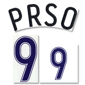 SportingID 06-07 Croatia Home Prso 9 Name and Number Transfer
