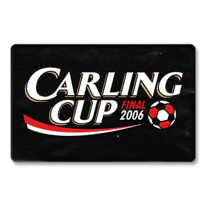 2006 Carling Cup Patch Pair