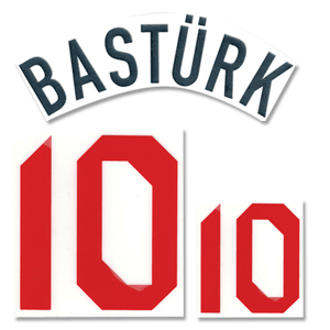 SportingID Basturk 10 07-08 Turkey Home Official Name and