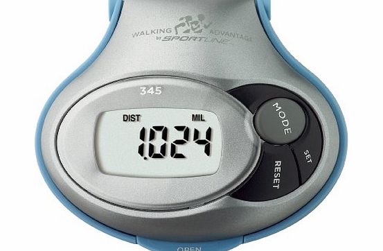 Sportline 345 Step/Distance and Calorie Pedometer