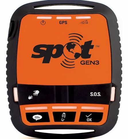 Spot GEN3 Satellite GPS Tracker/Messenger - Orange