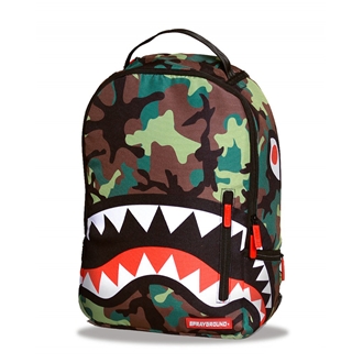 Camo Shark Backpack