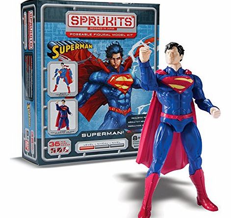 Sprukits Level 1 Superman New 52 Figure Model Kit