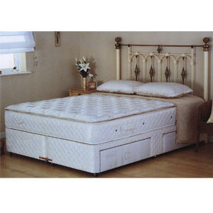 Pillowtop Bronze 2ft 6`Divan Bed