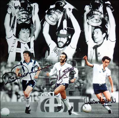 Spurs Special edition photo signed by 3