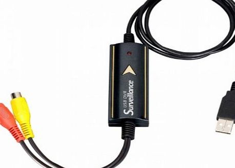 SpyCameraCCTV USB Video Capture Device AV RCA CCTV DVR Motion Detect