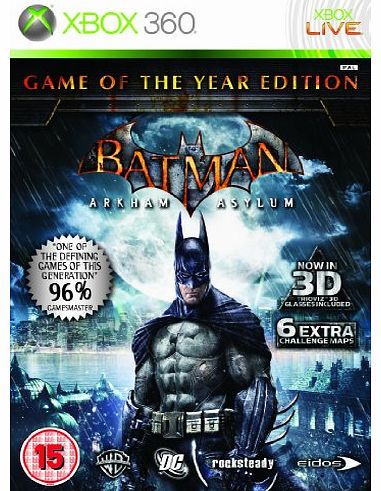 Square Enix Batman: Arkham Asylum - Game of the Year (Xbox 360)