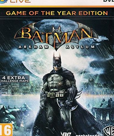 Square Enix Batman : Arkham Asylum- Game of the year (PC DVD)