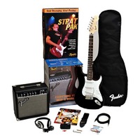 By Fender Affinity Strat   Frontman Amp Pack Black