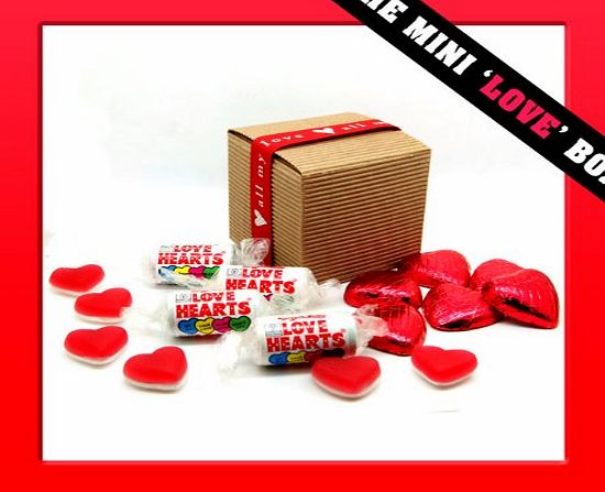 Squiggly Sweets The Mini Love Box - Perfect Valentines Day Romantic Gift
