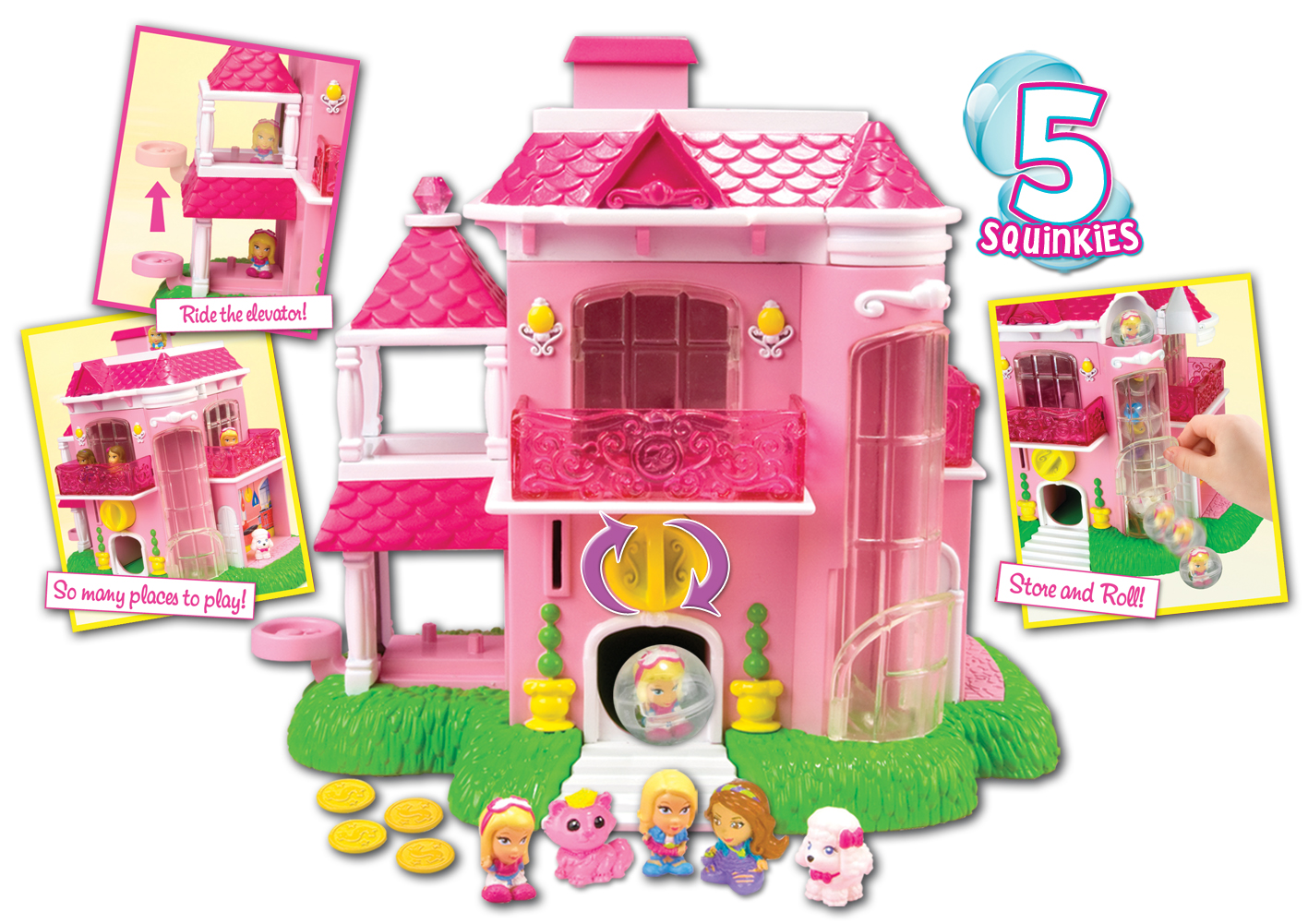 Squinkies - Barbie Dream House Playset