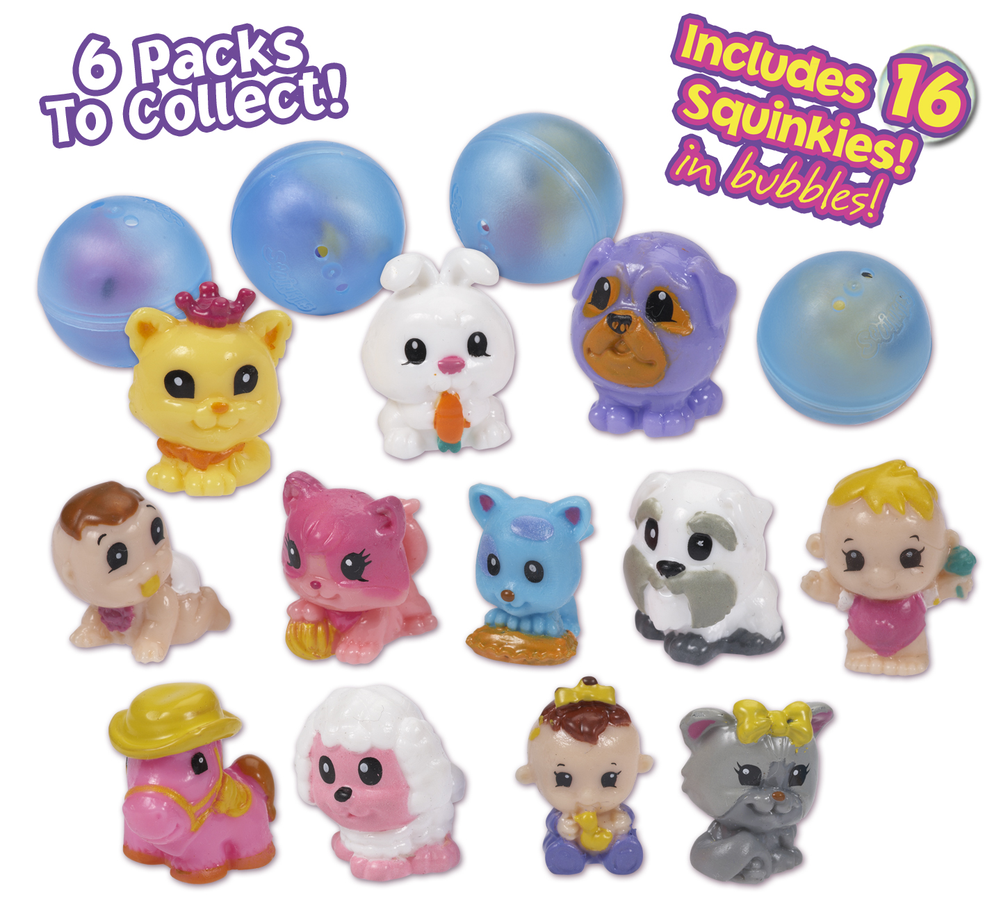 Squinkies 16 Piece Bubble Pack - Series 4