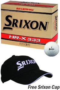 Srixon HR-X333 (Dozen) Includes FREE Cap