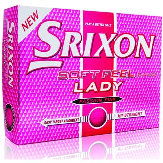 Ladies Soft Feel Pink Golf Balls (12 Balls)