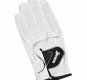 Srixon Mens 2009 Leather Golf Glove (Left Hand) - White, Medium/Large
