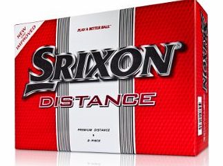 Srixon Mens Distance Balls - White