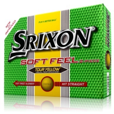 Srixon Soft Feel Golf Balls Tour Yellow