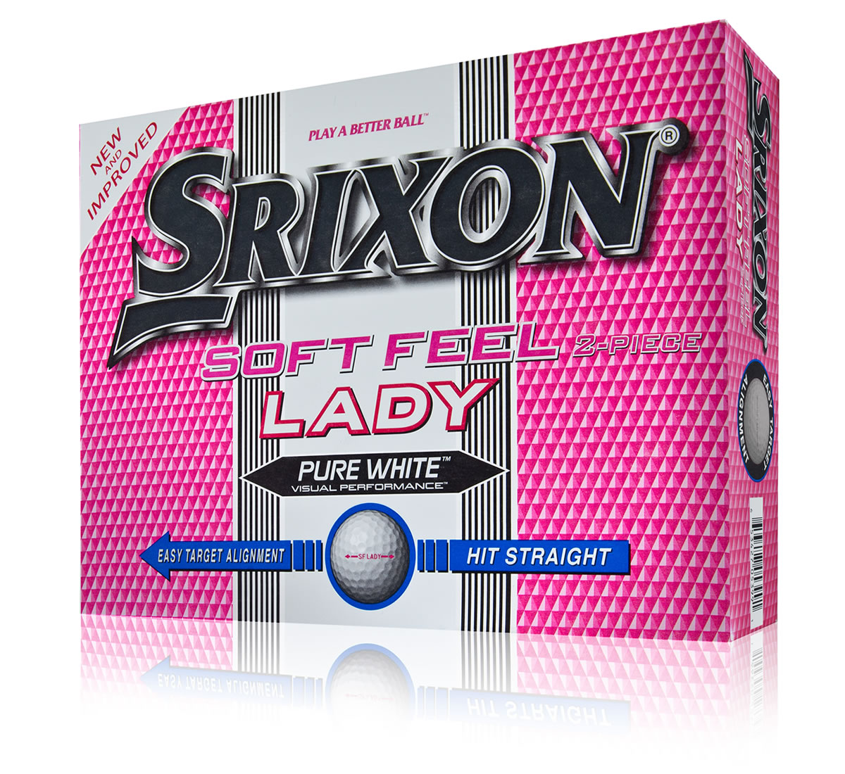 Srixon Soft Feel Ladies Golf Balls White
