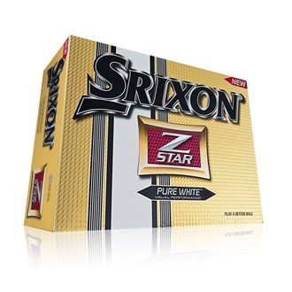 Srixon Z-Star Pure White Golf Balls (12 Balls)