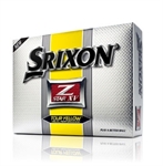 Srixon Z-Star XV Pure Yellow Golf Balls - Dozen