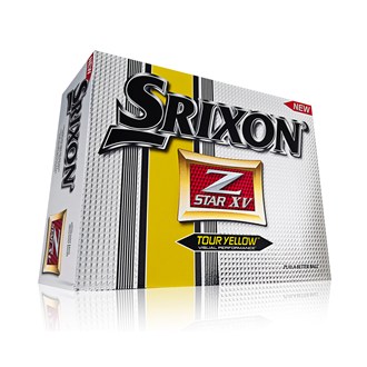 Srixon Z-Star XV Tour Yellow Golf Balls (12