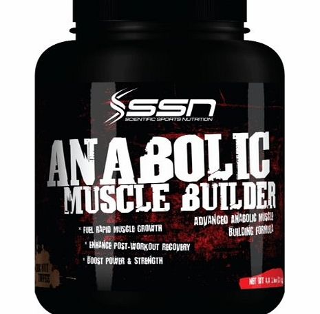 SSN Anabolic Muscle Builder 2kg Chocolate - Weight gainer Supplement