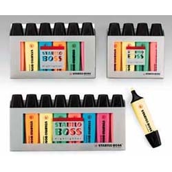 Boss Highlighters Assorted Pack 10