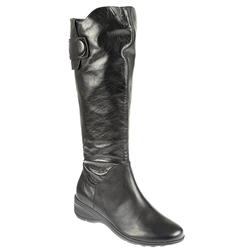 Staccato Female Bel1000 Leather Upper Leather Lining Boots in Black, Tan