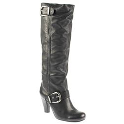 Female Bel1001 Leather Upper Leather Lining Boots in Black, Tan