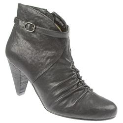 Female BEL10100 Leather Upper Leather Lining Boots in Black