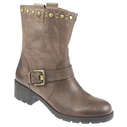 Female BEL10101 Leather Upper Leather Lining Boots in Brown