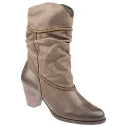 Female BEL10102 Leather Upper Leather Lining Boots in Brown