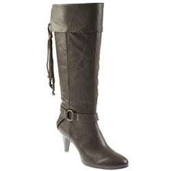 Female Bel1011 Leather Upper Leather Lining Boots in Brown
