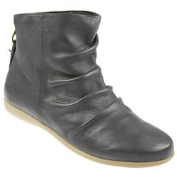 Female BEL10114 Leather Upper Leather Lining Boots in Black